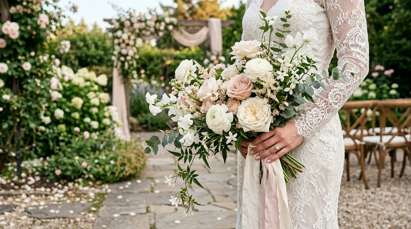 Wedding flowers by Quality Plants and Flowers, florist in Denby Dale